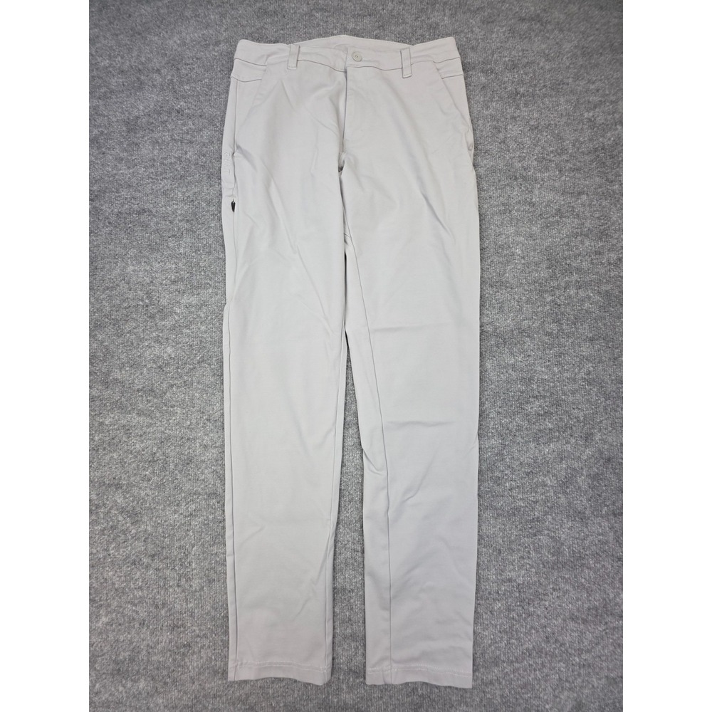 BYLT Everyday Pant 2.0 Chino Pants Mens 33T (Fits 29 x 32) Gray Storm